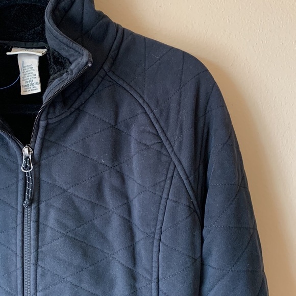 L.L. Bean Quilted Jacket Full Zip, Black, Size XS, Lined, Classic Outdoor - Picture 5 of 12